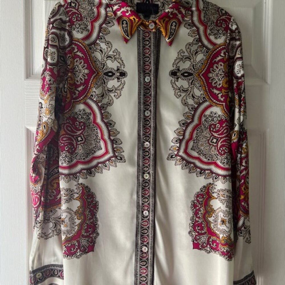 Hale Bob, Silk blouse women, small. NWT.